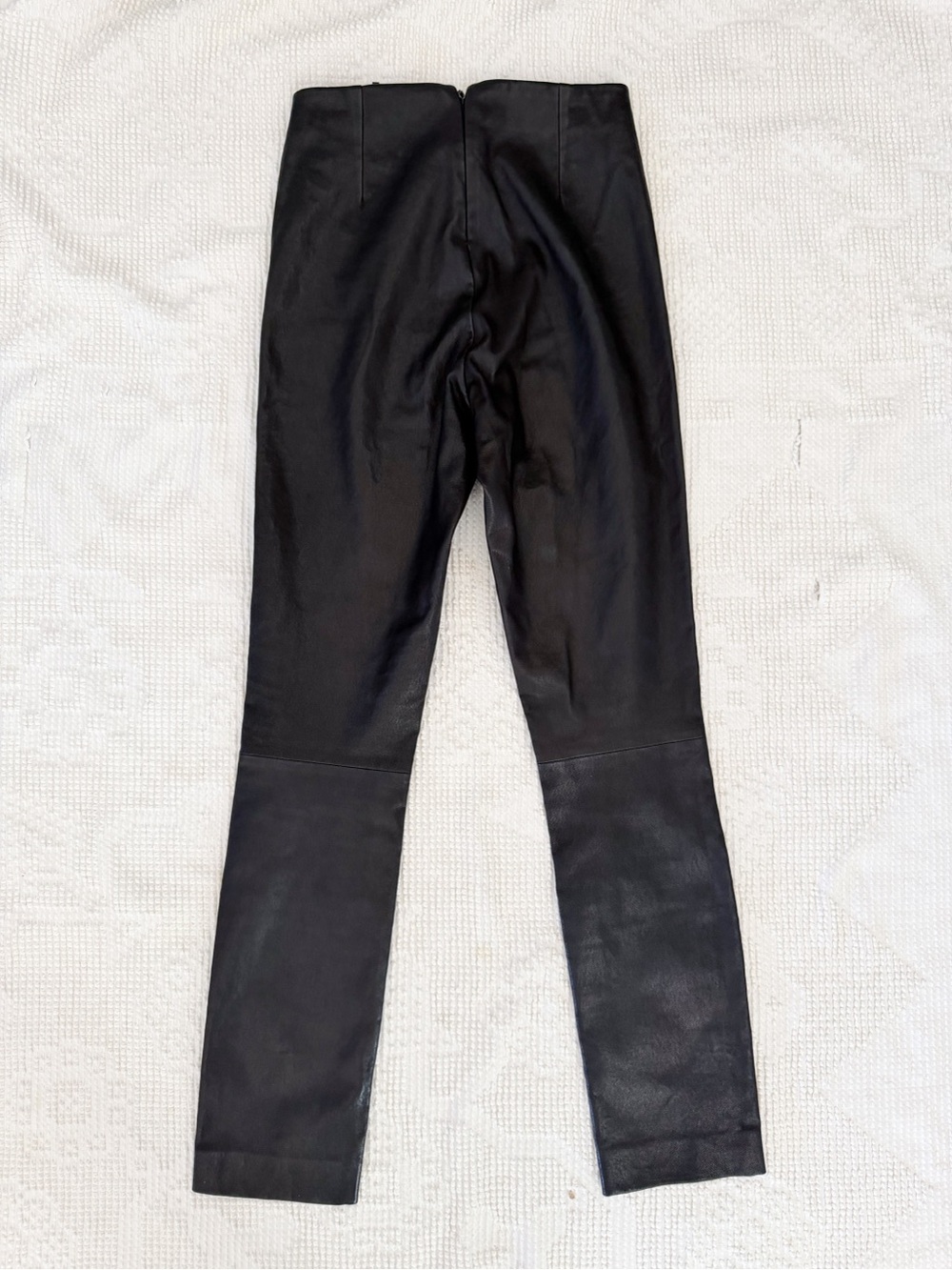 Rag & Bone Simone leather pants Straight Size 0 - Picture 4 of 5
